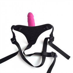 STRAP-ON HOT STUFF PINK 4"