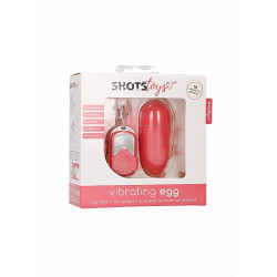 WIBRUJĄCE JAJKO BEZPRZEWODOWE SHOTS TOYS PINK