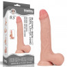 DILDO SLIDING SKIN DUAL LAYER DONG 9,5"