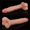 DILDO SLIDING SKIN DUAL LAYER DONG 9,5"