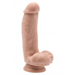 DILDO COCK 6 INCH W/ BALLS FLESH 6" 15CM REALISTYCZNE