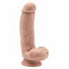 DILDO COCK 6 INCH W/ BALLS FLESH 6" 15CM REALISTYCZNE