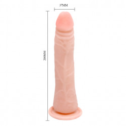 DILDO BAILE - FLEXIBLE REAL PENIS  20CM