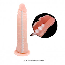 DILDO BAILE - FLEXIBLE REAL PENIS  20CM