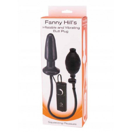POMPOWANY KOREK ANALNY Z WIBRACJAMI FANNY HILL'S