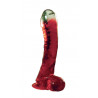 DILDO LAZY BUTTCOCK 6.5 RED DONG