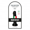 DILDO ITALIAN COCK 4,5" 11,5 CM CZARNY