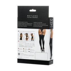 GLOSSY SHINY WETLOOK STOCKINGS LOTIS S
