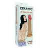 DILDO KEKROPS-LOVECLONEX 7" 18 CM