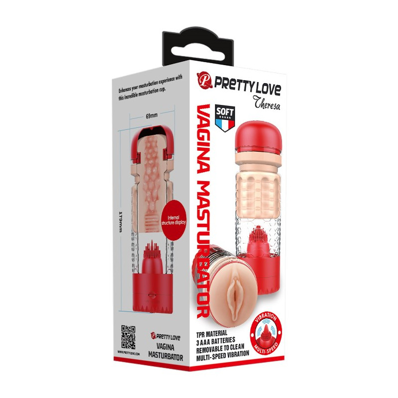 MASTURBATOR EMILY PRETTY LOVE WIBRACJE CZERWONY