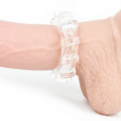 POWER PLUS COCK RING SERIES CLEAR
