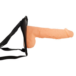 STRAP-ON DILDO ERECTION ASSISTANT HOLLOW STRA