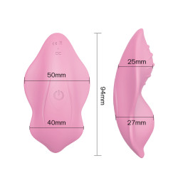 STYMULATOR BEZPRZEWODOWY RÓŻOWY 9 TRYBÓW USB