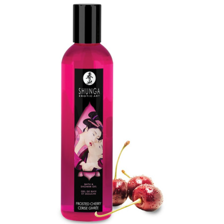ŻEL POD PRYSZNIC BATH AND SHOWER GEL FROSTED CHERRY 250 ML. SHUNGA