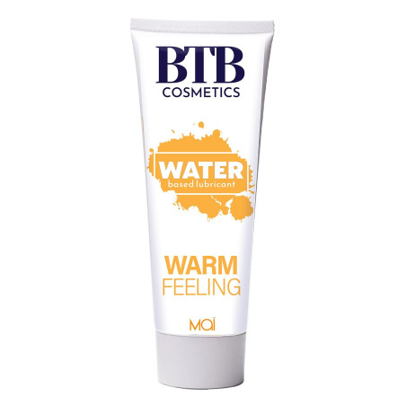 BTB WATER BASED WARM FEELING LUBRICANT 100 ML