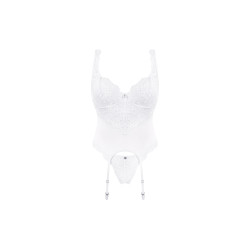 OBSESSIVE AMOR BLANCO CORSET BIAŁY L/XL