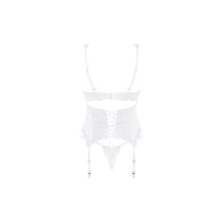 OBSESSIVE AMOR BLANCO CORSET BIAŁY L/XL