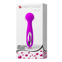 RÓŻDŻKA  STYMULATOR PRETTY LOVE - WADE 12 WIBRACJI USB