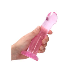 DILDO CRYSTAL CLEAR 7" 17 CM