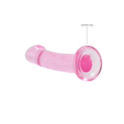 DILDO CRYSTAL CLEAR 7" 17 CM