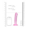 DILDO CRYSTAL CLEAR 7" 17 CM