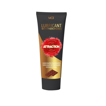 MAI JADALNY LUBRYKANT Z FEROMONAMI CZEKOLADA WITH PHEROMONES ATTRACTION CHOCOLAT 100 ML