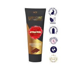 MAI JADALNY LUBRYKANT Z FEROMONAMI CZEKOLADA WITH PHEROMONES ATTRACTION CHOCOLAT 100 ML