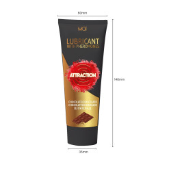MAI JADALNY LUBRYKANT Z FEROMONAMI CZEKOLADA WITH PHEROMONES ATTRACTION CHOCOLAT 100 ML
