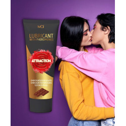 MAI JADALNY LUBRYKANT Z FEROMONAMI CZEKOLADA WITH PHEROMONES ATTRACTION CHOCOLAT 100 ML