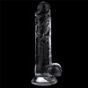 DILDO FLAWLESS CLEAR 7,5"