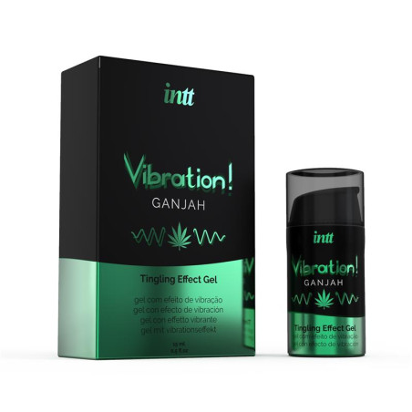 ŻEL SILNA STYMULACJA DLA DWOJGA VIBRATION GANJAH 15ML