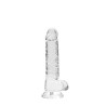 CRYSTAL CLEAR DILDO 7"