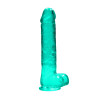 CRYSTAL CLEAR DILDO 9"/22 CM