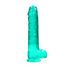CRYSTAL CLEAR DILDO 9"/22 CM