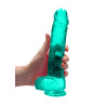 CRYSTAL CLEAR DILDO 9"/22 CM