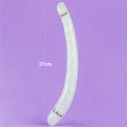 DILDO PODWÓJNE LUMINO PLAY 14,5" 37 CM ŚREDNICA 3-3,8 CM