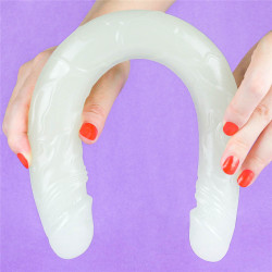 DILDO PODWÓJNE LUMINO PLAY 14,5" 37 CM ŚREDNICA 3-3,8 CM