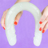 DILDO PODWÓJNE LUMINO PLAY 14,5" 37 CM ŚREDNICA 3-3,8 CM