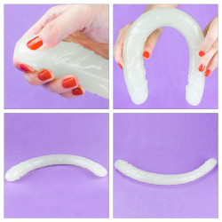 DILDO PODWÓJNE LUMINO PLAY 14,5" 37 CM ŚREDNICA 3-3,8 CM