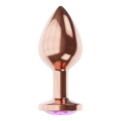 PLUG ANALNY AMETYHYST SHINE S