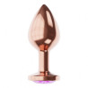 PLUG ANALNY AMETYHYST SHINE S