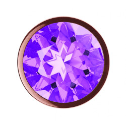 PLUG ANALNY AMETYHYST SHINE S