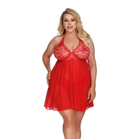 KOSZULKA CZERWONA PANDORA 5XL / 6XL