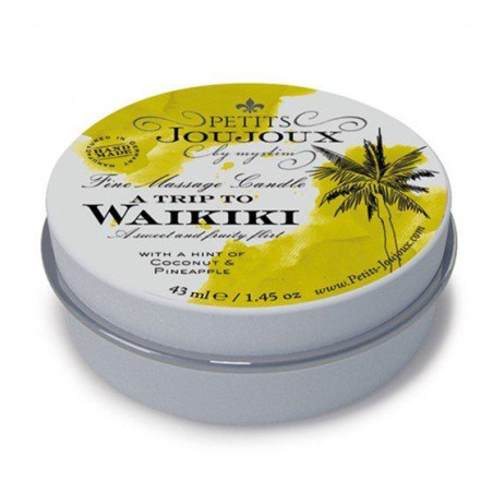 ŚWIECA DO MASAŻU WAIKIKI PETITS JOUJOUX 43 ML