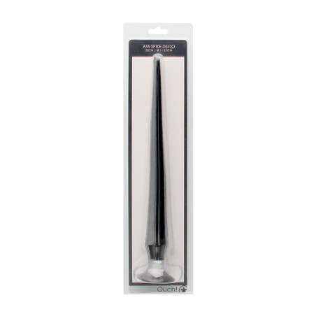 ASS SPIKE DILDO 33CM BLACK