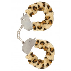 KAJDANKI FURRY FUN CUFFS LEOPARD PLUSH