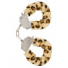 KAJDANKI FURRY FUN CUFFS LEOPARD PLUSH