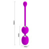 KULKI KEGEL BALL PRETTY LOVE - WILLIE USB 12 FUNKCJI