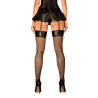 OBSESSIVE DARKESSIA STOCKINGS POŃCZOCHY CZARNE S/M
