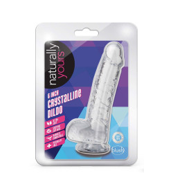 6" KRYSTALICZNE DILDO DIAMENTOWE